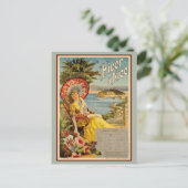  Frans-Riviera-winterseizoen in Nice Briefkaart (Staand voorkant)