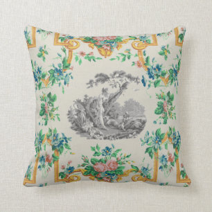 Frans Rococo François Boucher Vignet Pattern Kussen