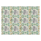 Frans Rococo François Boucher Vignet Pattern Tafelkleed (Voorkant (Horizontaal))