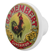  Frans Rooster Boerderij en Cheese Drawer Pull Keramische Knop (Rechts)