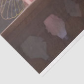 Frans Roze Waterverf Flower Fairy Tissuepapier (Detail)