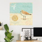 Frans Sand Piper Poster (Thuiskantoor)