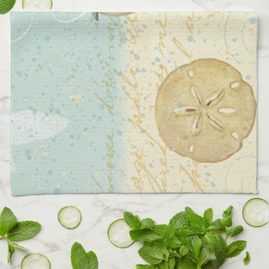 Frans Sand Piper Theedoek (Gevouwen)