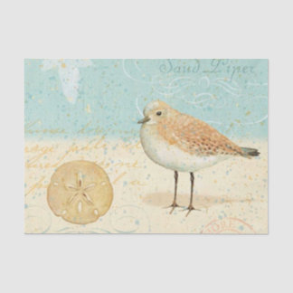 Frans Sand Piper Tissuepapier