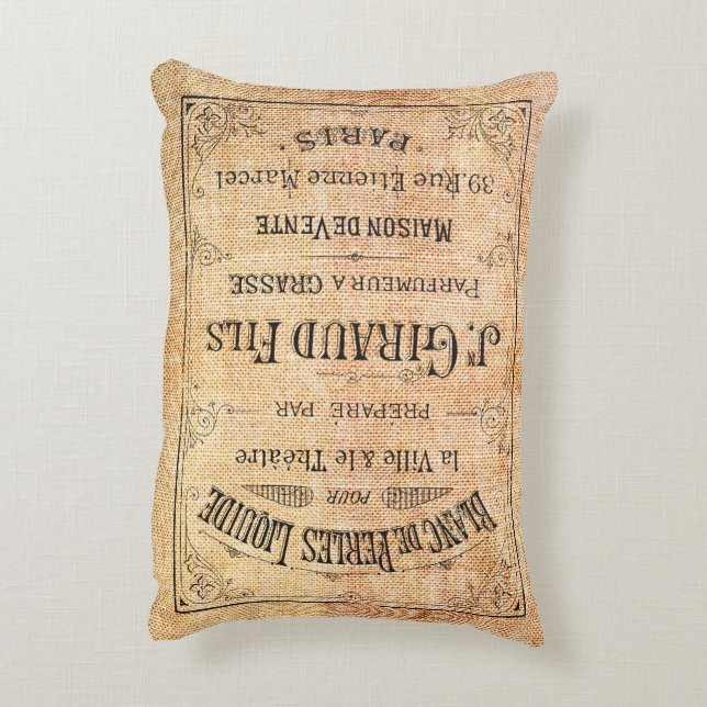  Frans schoonheidsmerk Accent Kussen (Achterkant (Verticaal))