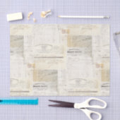  Frans schrijfpapier Tissuepapier (Craft)