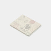  Frans Schrijven Paris Rooster typografie Post-it® Notes (Schuin)