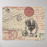 Frans Schrijven Paris Rooster typografie