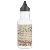  Frans Schrijven Paris Rooster typografie Waterfles (Links)