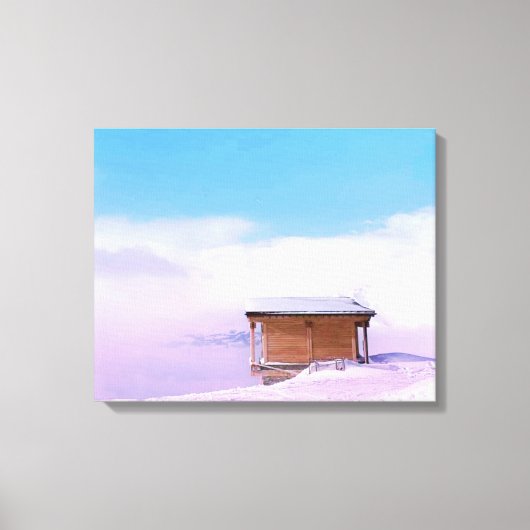 Frans Sneeuwberghok Canvas Afdruk (Voorkant)