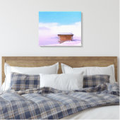 Frans Sneeuwberghok Canvas Afdruk (Insitu (Slaapkamer))