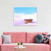 Frans Sneeuwberghok Canvas Afdruk (Insitu (Woonkamer))