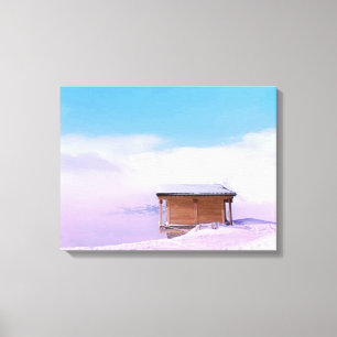 Frans Sneeuwberghok Canvas Afdruk