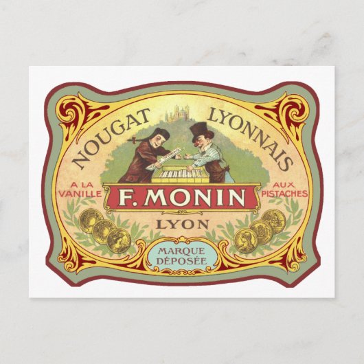  Frans Snoep label Briefkaart (Voorkant)