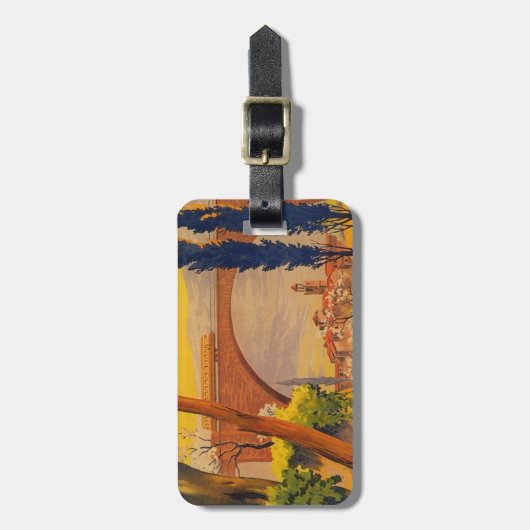 Frans Spoorwegvervoer Bagagelabel (Voorkant verticaal)