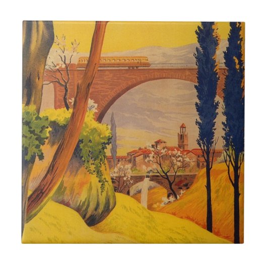  Frans Spoorwegvervoer Tegeltje (Voorkant)