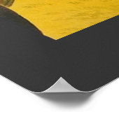  Frans station voor treinreizen Poster (Hoek)