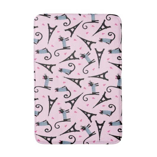 Frans stijlgeperst kleed papier met elastische tow badmat (Voorkant Verticaal)