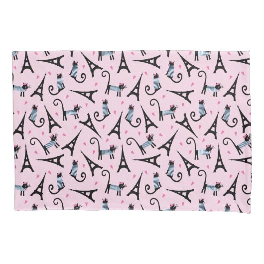 Frans stijlgeperst kleed papier met elastische tow kussensloop (Voorkant-Links)