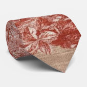 Frans Stropdas Toile Red Rooster Silky Mannen (Opgerold)