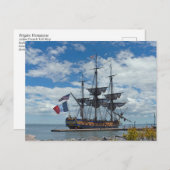 Frans Tallship Hermione Briefkaart (Voorkant / Achterkant)