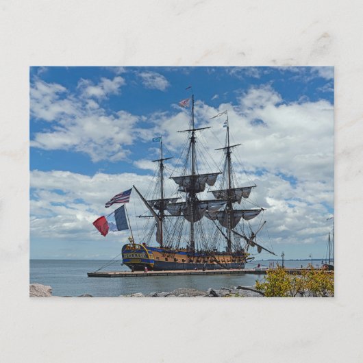 Frans Tallship Hermione Briefkaart (Voorkant)