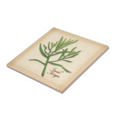 Frans Tarragon Herb Tegeltje (Zijkant)