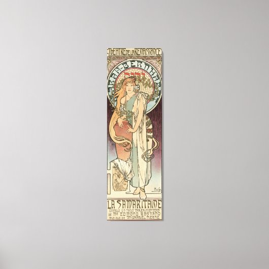 Frans Theater Poster Canvas Afdruk (Voorkant)