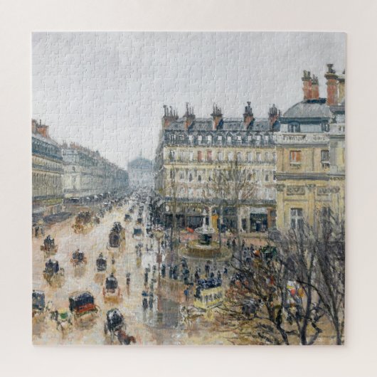 Frans Theaterplein Parijs (1898) Camille Pissarro Legpuzzel (Verticaal)