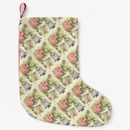 Frans thema  Parijs kerststaart Kleine Kerstsok (Voorkant)