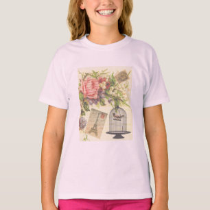 Frans Thema Vintage Parijs T-shirt