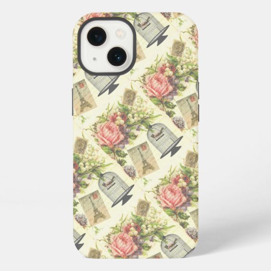Frans Theme Paris iPhone Hoesje (Achterkant)