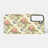 Frans Theme  Paris Samsung Galaxy Hoesje (Achterkant horizontaal)