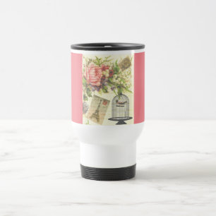 Frans Theme  Paris Travel Mug Reisbeker