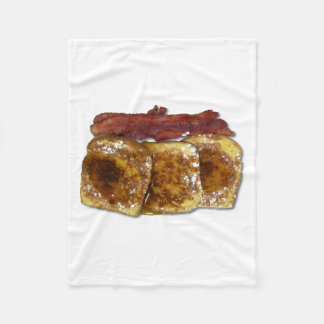 Frans toast fleece deken