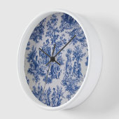 Frans toile de jouy blauw en wit elegant (Hoek)