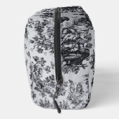 Frans toile de jouy zwart en wit elegant toilettasje (Rechts)