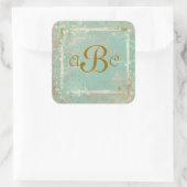  Frans Toile & Script Aangepaste Stickers (Tas)