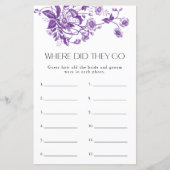 Frans toilet bloemig waar gingen ze heen bruids sp (Voorkant)