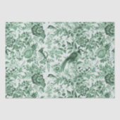 Frans Tuinhotel de Jouy Green Tissuepapier (Voorkant)