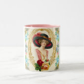  Frans Tweekleurige Koffiemok (Center)