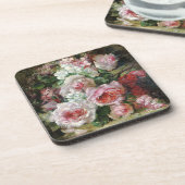 Frans Verhas  Bouquet van Rozen Bier Onderzetter (Linkerzijde)