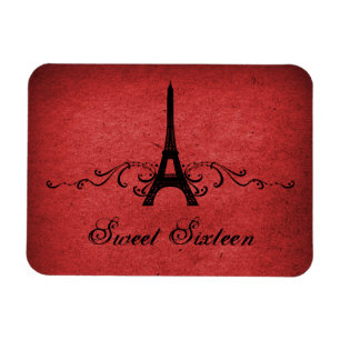  Frans Vlaams zoet 16 Magnet, Rood Magneet