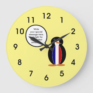 Frans vlaggesprek Penguin Grote Klok