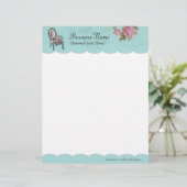 Frans voorzitter Brief Briefhoofd (Staand voorkant)