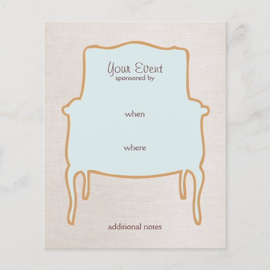 Frans voorzitter Flyer (Voorkant)