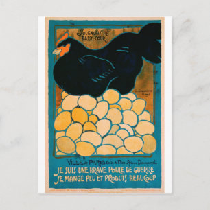 Frans War Propaganda Poster - Good Hen Briefkaart