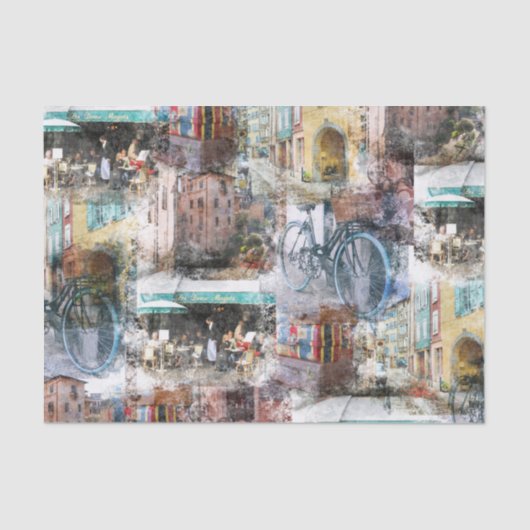 Frans weefselpapier voor ontkoppeling Tissuepapier (Voorkant)