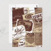 Frans Wijnlabel Briefkaart (Voorkant / Achterkant)