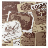 Frans Wijnlabel Tegeltje (Voorkant)